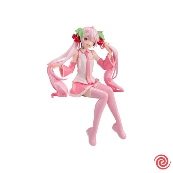 Figura FuRyu Noodle Stopper Piapro Characters Hatsune Miku Sakura Wink ver.