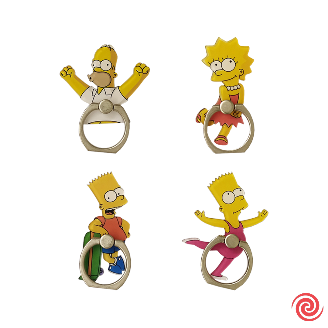 Ring Anillo Celular Los Simpson