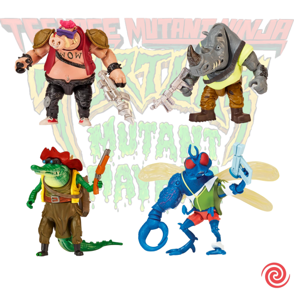 Figura Playmates Toys TMNT Tortugas Ninja Caos Mutante