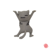 3D Figura Gato Sostenedor