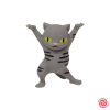 3D Figura Gato Sostenedor
