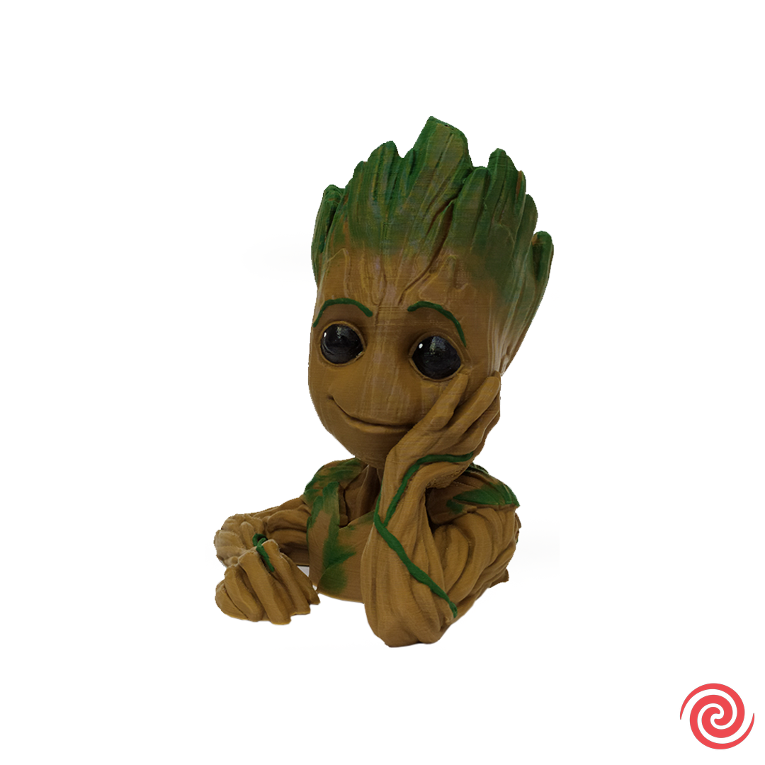 3D Maceta Marvel Guardianes de la Galaxia Groot Mediano