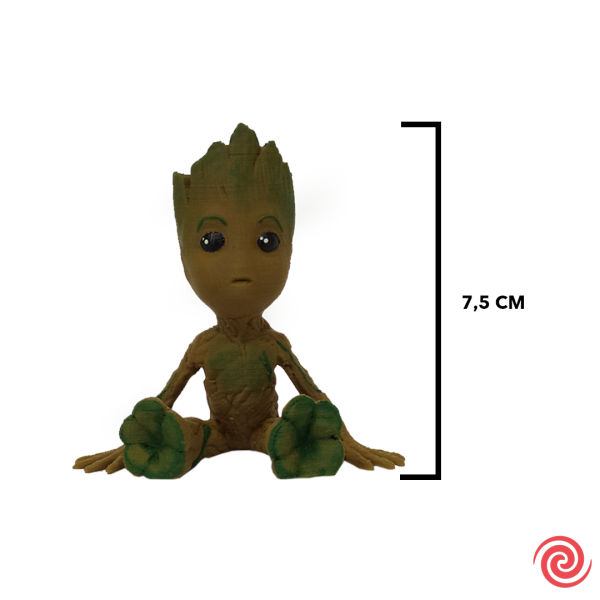 3D Figura Marvel Guardianes de la Galaxia Groot Chico