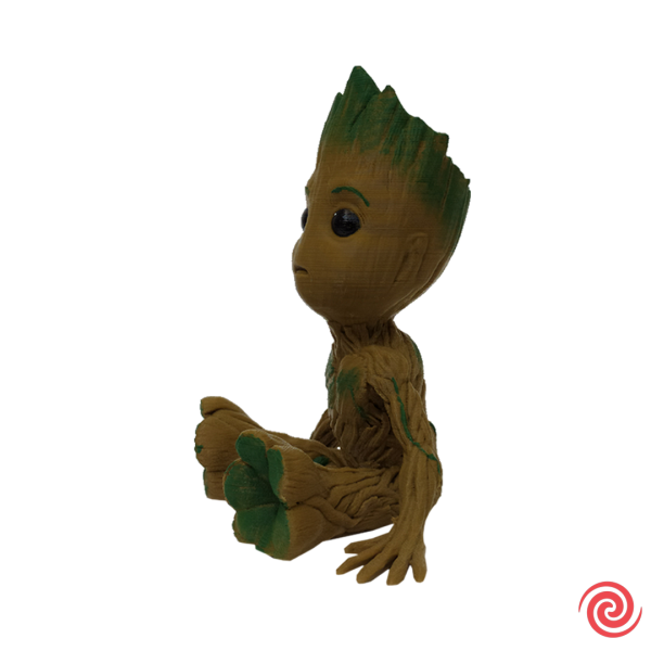 3D Figura Marvel Guardianes de la Galaxia Groot Grande