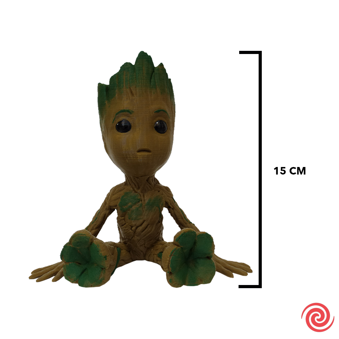 3D Figura Marvel Guardianes de la Galaxia Groot Grande