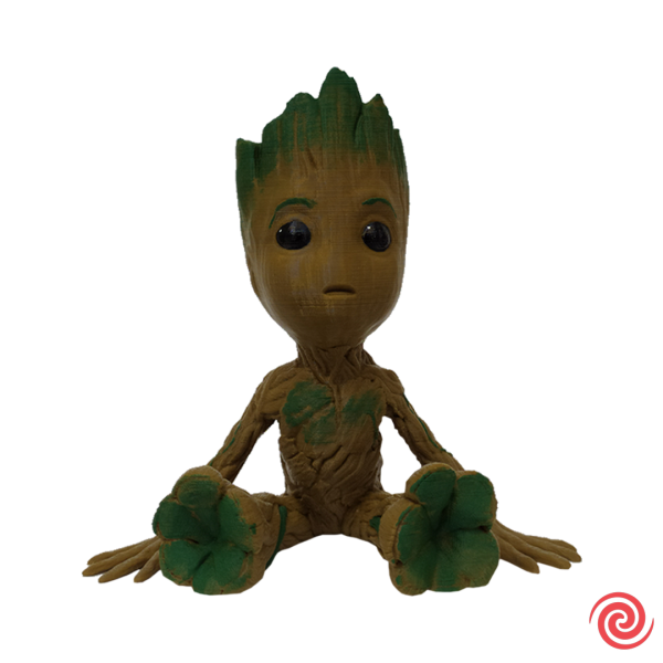 3D Figura Marvel Guardianes de la Galaxia Groot Grande