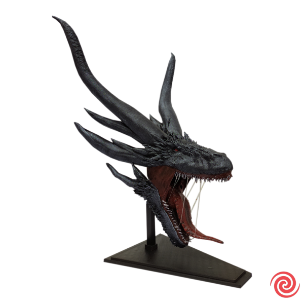 3D Figura Busto Game of Thrones Balerion El Temido