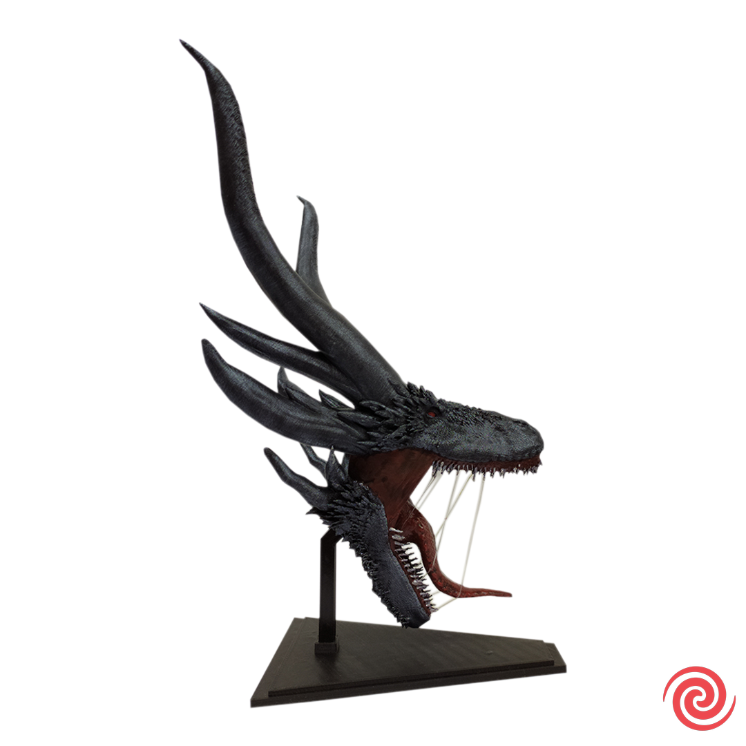 3D Figura Busto Game of Thrones Balerion El Temido