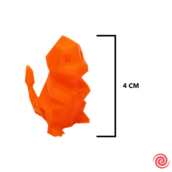 3D Figura Pokemon Porta Saquito de Te Charmander