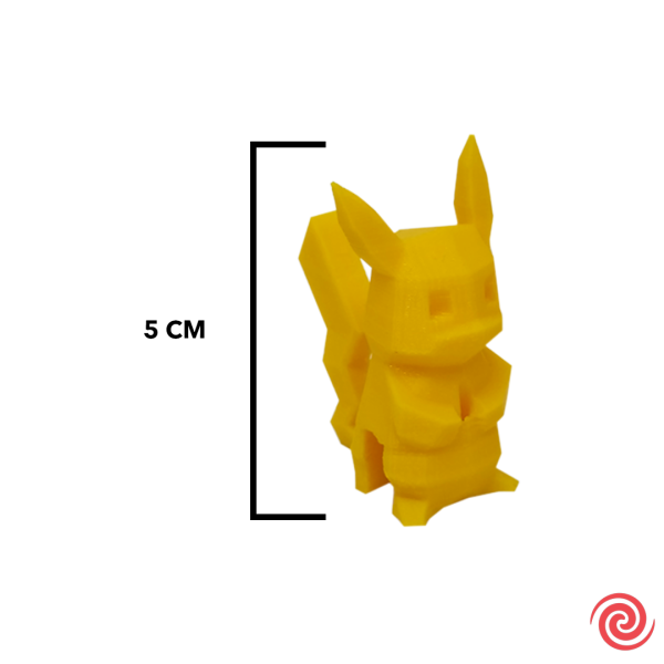 3D Figura Pokemon Porta Saquito de Te Pikachu