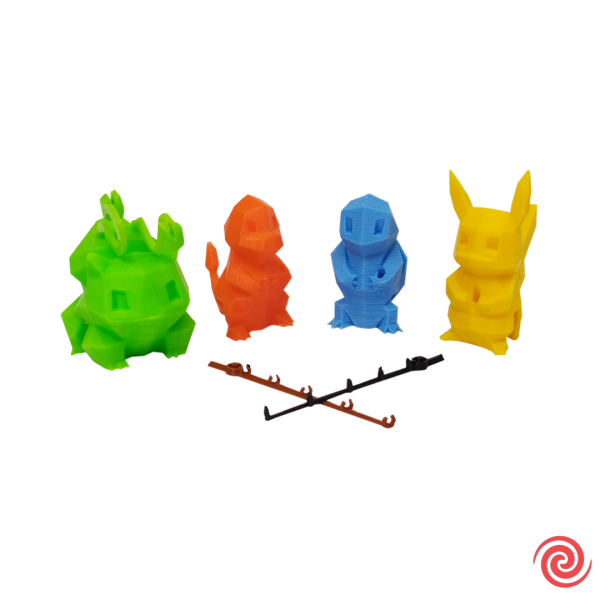 3D Figura Pokemon Porta Saquito de Te Bulbasaur