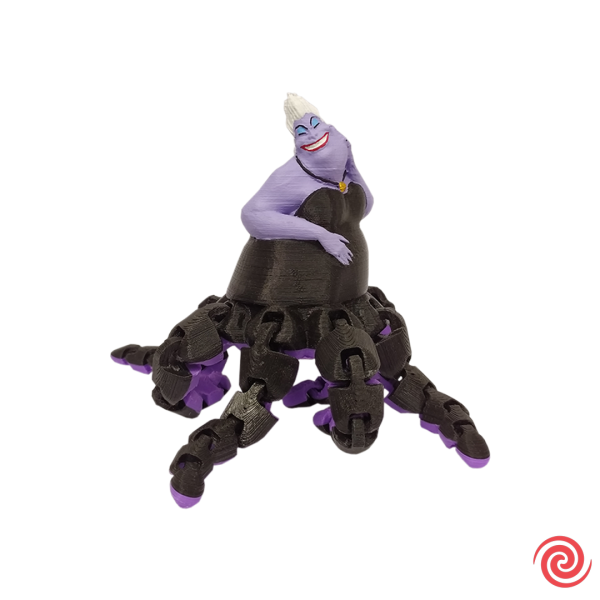 3D Figura Disney Villanos La Sirenita Ursula Flex