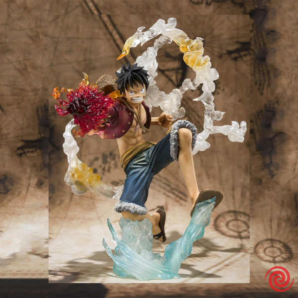 Figura Bandai Figuarts Zero One Piece Monkey D. Luffy Battle ver.