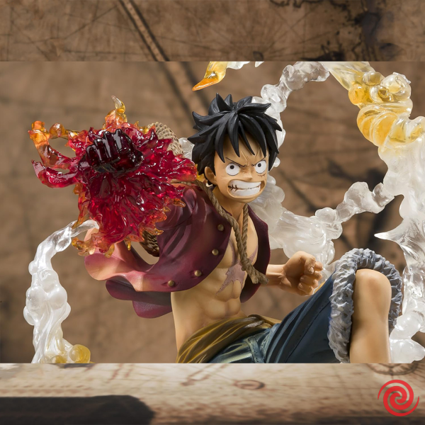 Figura Bandai Figuarts Zero One Piece Monkey D. Luffy Battle ver.