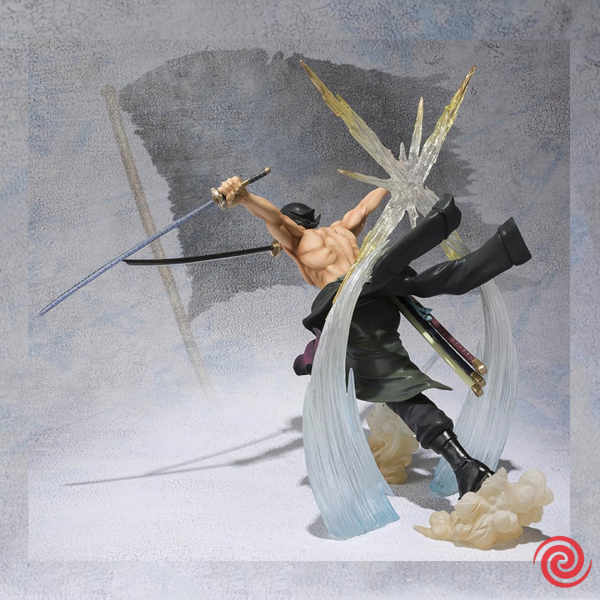 Figura Bandai Figuarts Zero One Piece Roronoa Zoro Battle ver. Rengoku Oni Giri