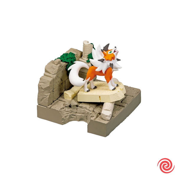 Figura Gashapon Re Ment Pokemon Diorama Collection Ancient Castle Ruins Pokemon N6 Lugarugan