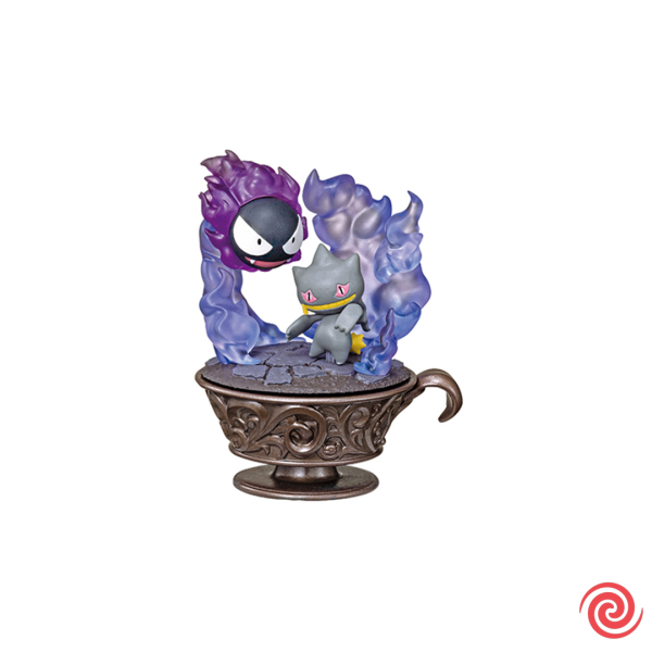 Figura Gashapon Re Ment Pokemon Little Night Collection Pokemon N4 Gastly Y Juppeta