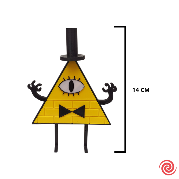 3D Figura Disney Gravity Falls Bill Cipher