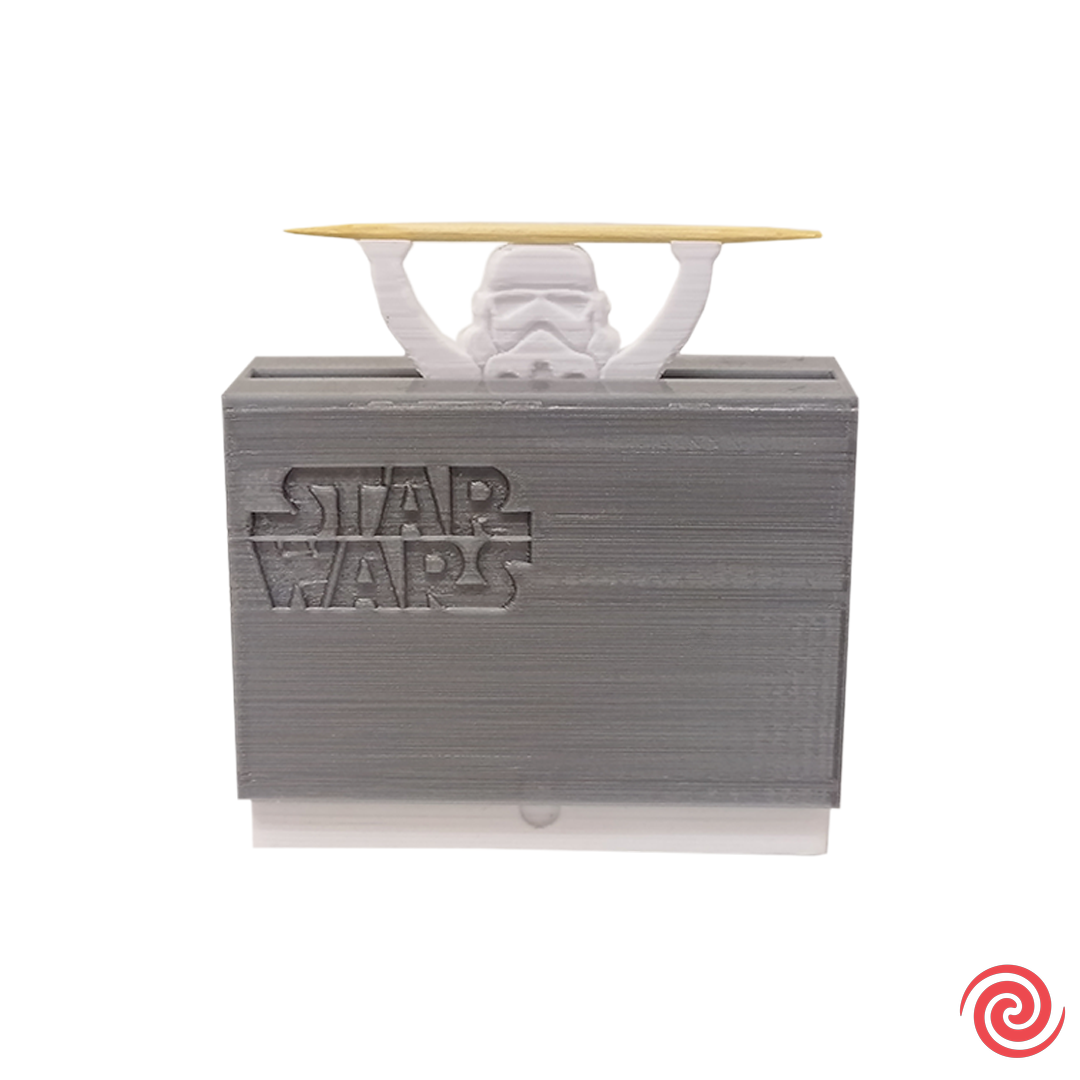 3D Accesorio Star Wars Stormtrooper Porta Palillos Escarbadientes