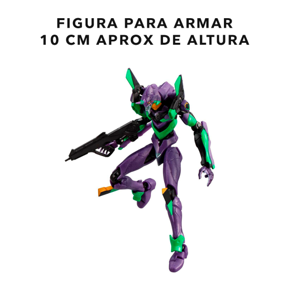 Figura Gashapon Bandai EVA-Frame-DX Neon Genesis Evangelion EVA 01
