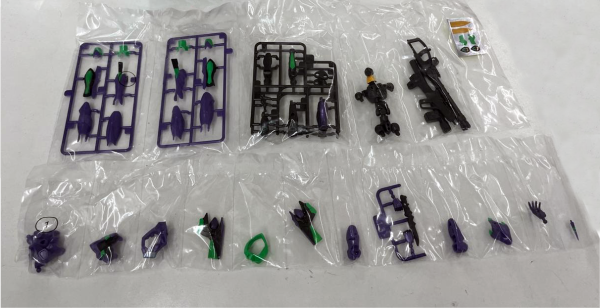 Figura Gashapon Bandai EVA-Frame-DX Neon Genesis Evangelion EVA 01
