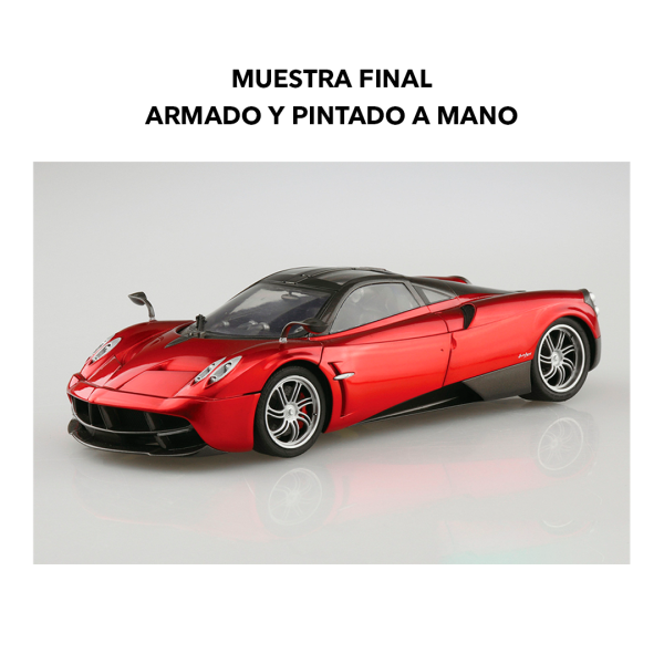 Figura Aoshima Pagani Huayra 02 Model Kit 1/24