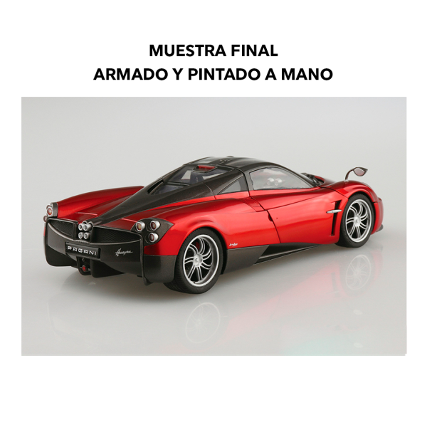 Figura Aoshima Pagani Huayra 02 Model Kit 1/24