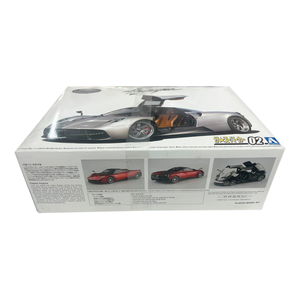 Figura Aoshima Pagani Huayra 02 Model Kit 1/24