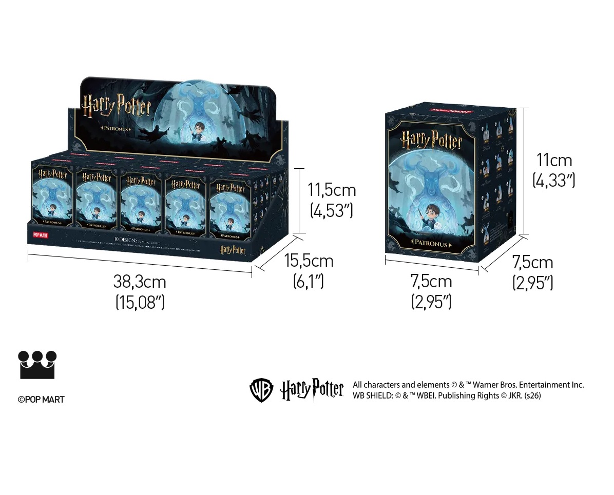 POP MART HARRY POTTER SERIE PATRONUS